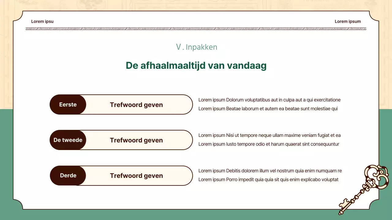 Historische illustraties in beige en groen benadrukken de lessen wereldgeschiedenis