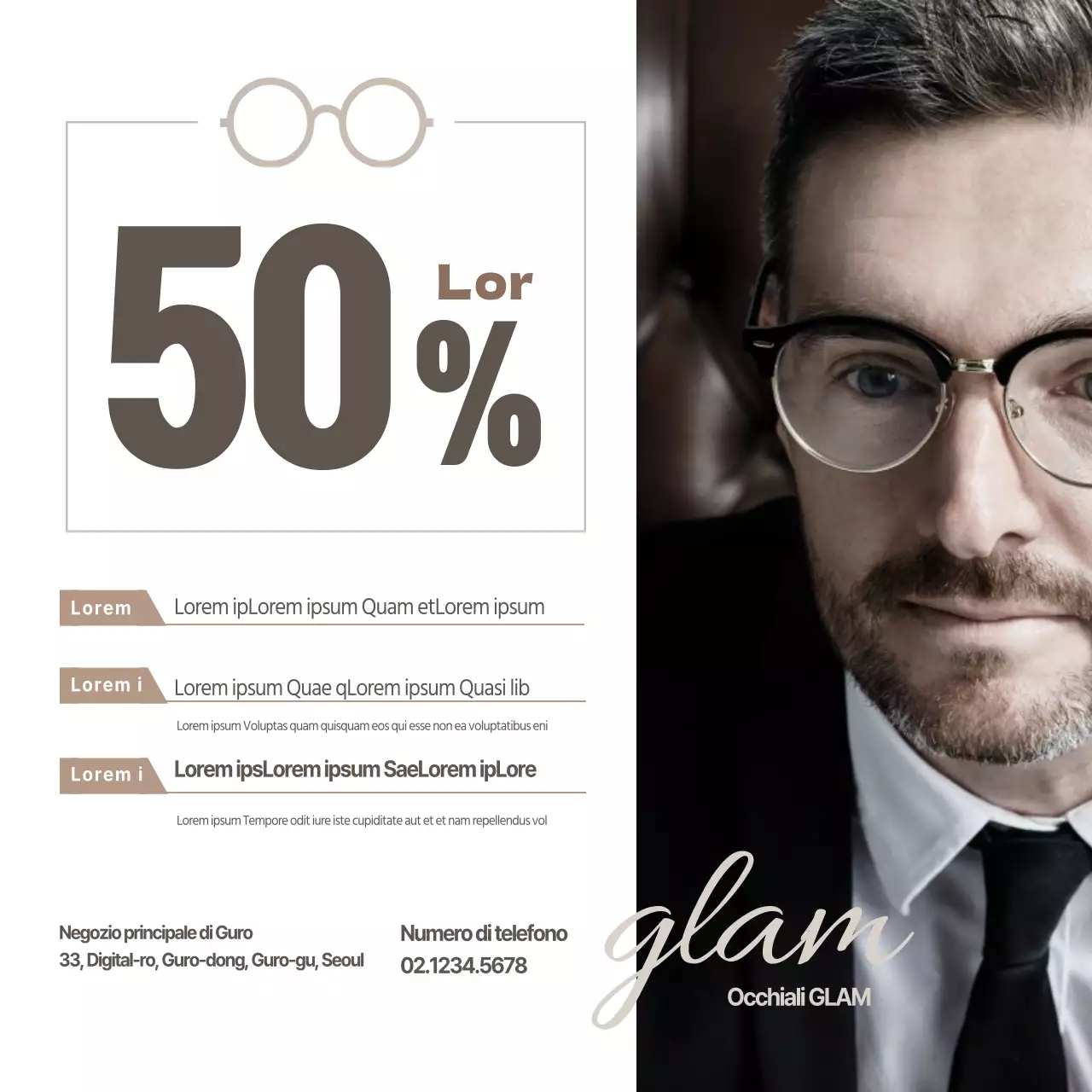 Occhiali da vista scontati