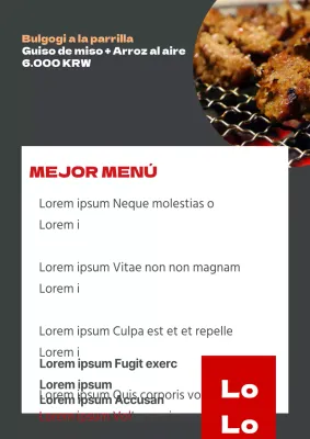 Bulgogi a la parrilla