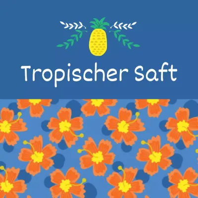 Tropischer Saft