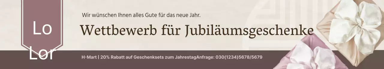 Wettbewerb für Geschenke zum Mondneujahrsfest