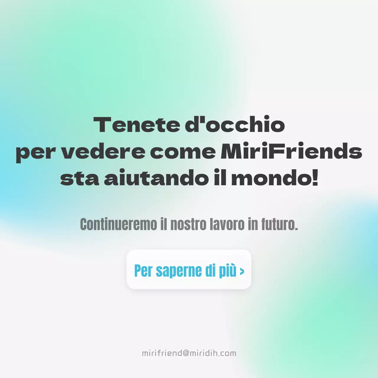 Responsabilità sociale d'impresa con un concetto sfumato blu e menta