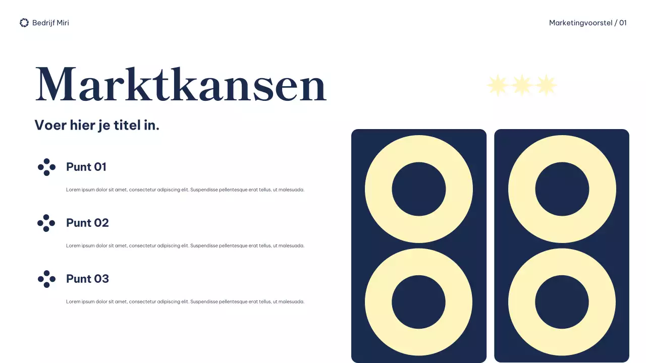 document modern marketingvoorstel marine