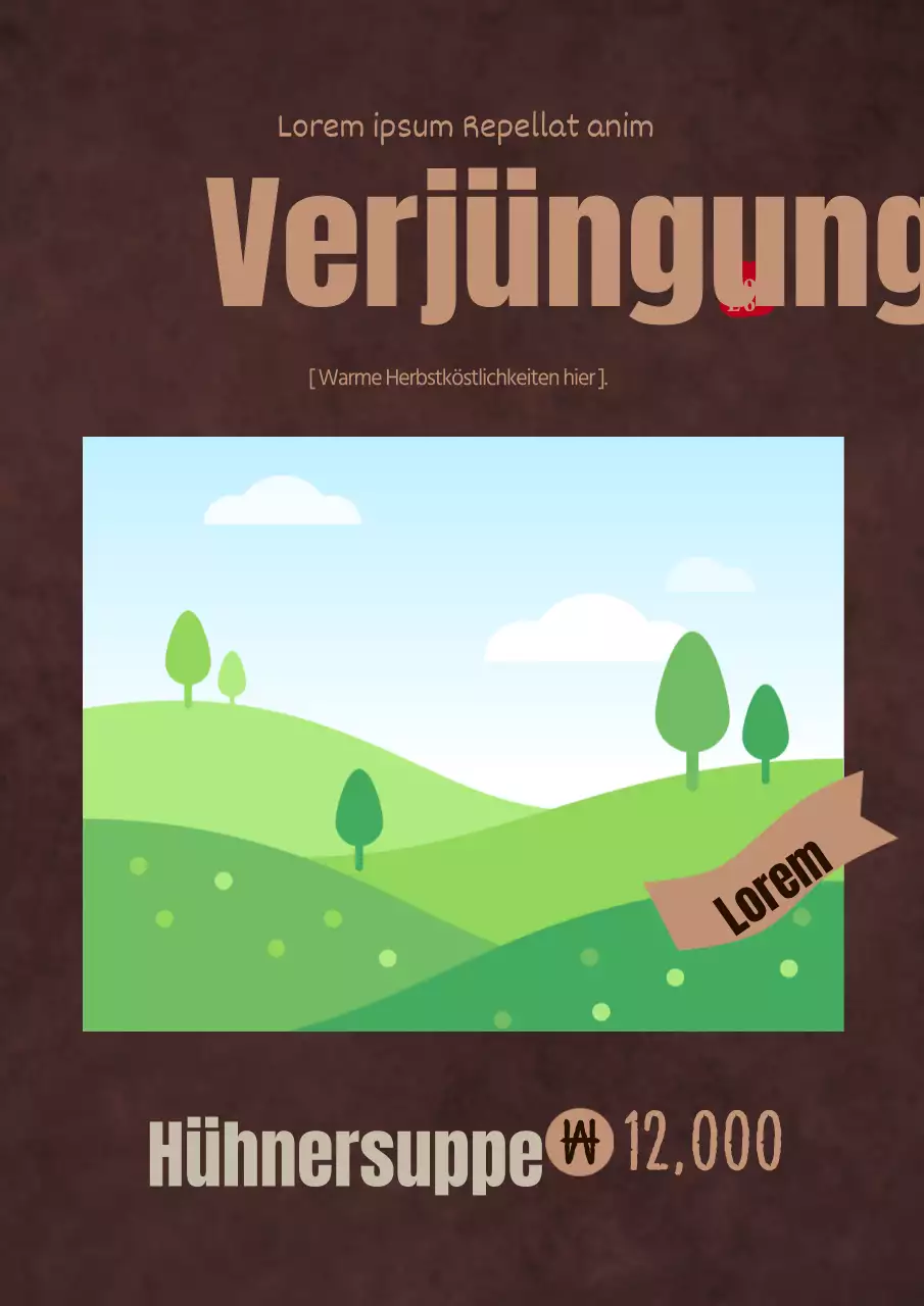 Speisekartenwerbung für ein Hotpot-Restaurant für schwarzes Wagyu-Rindfleisch