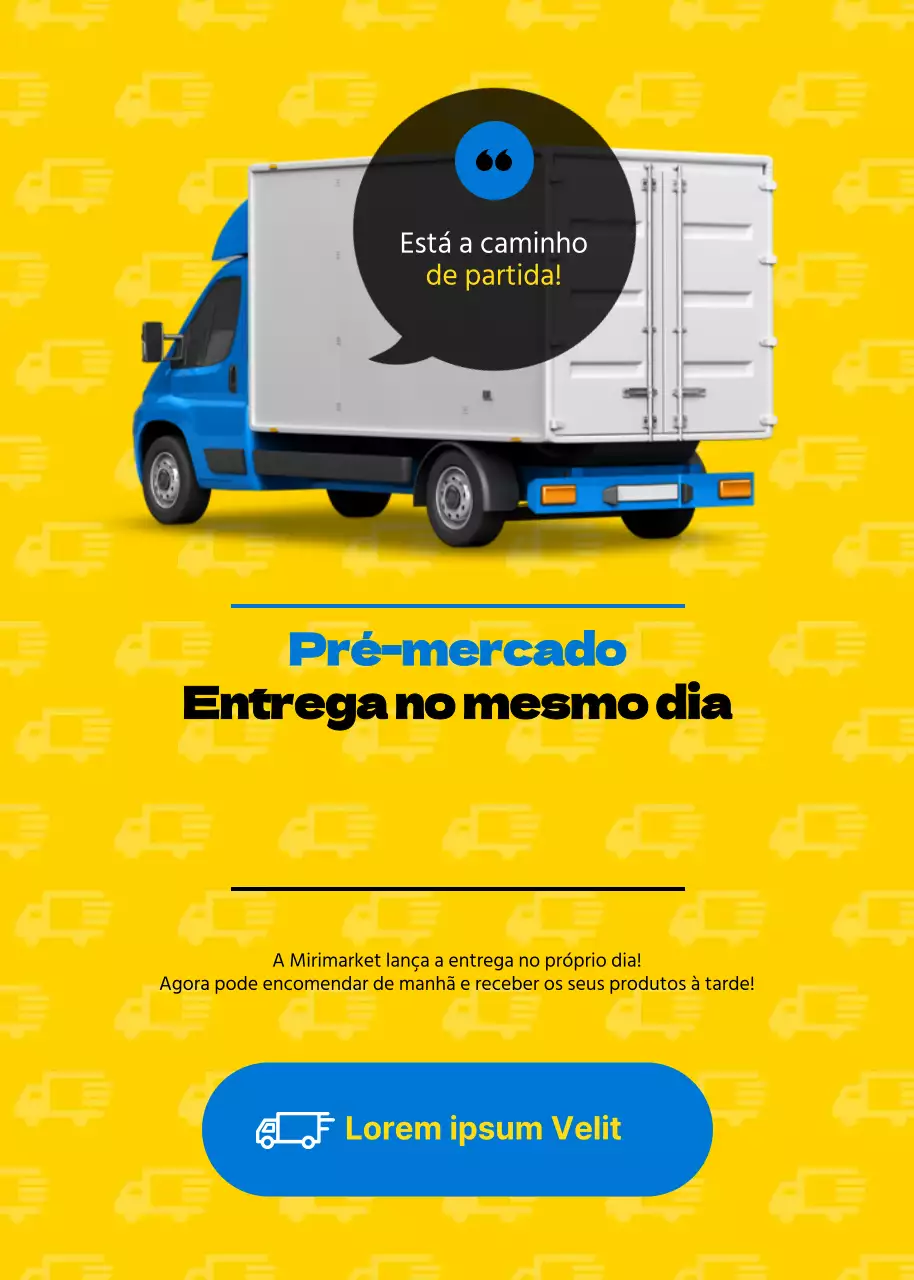 Entrega no mesmo dia no Marketplace