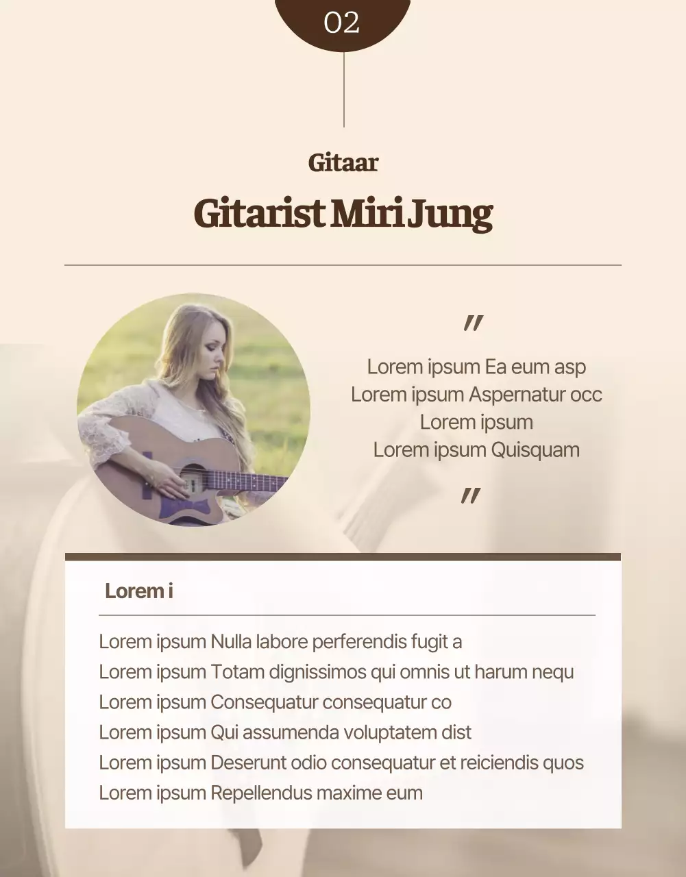 Leer hoe je zacht en emotioneel hele gitaarles details speelt