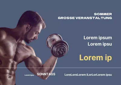 Gesundheit Großveranstaltung