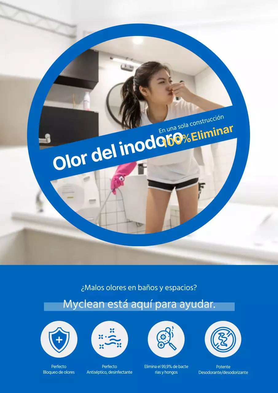 Folleto sobre limpiadores de inodoros