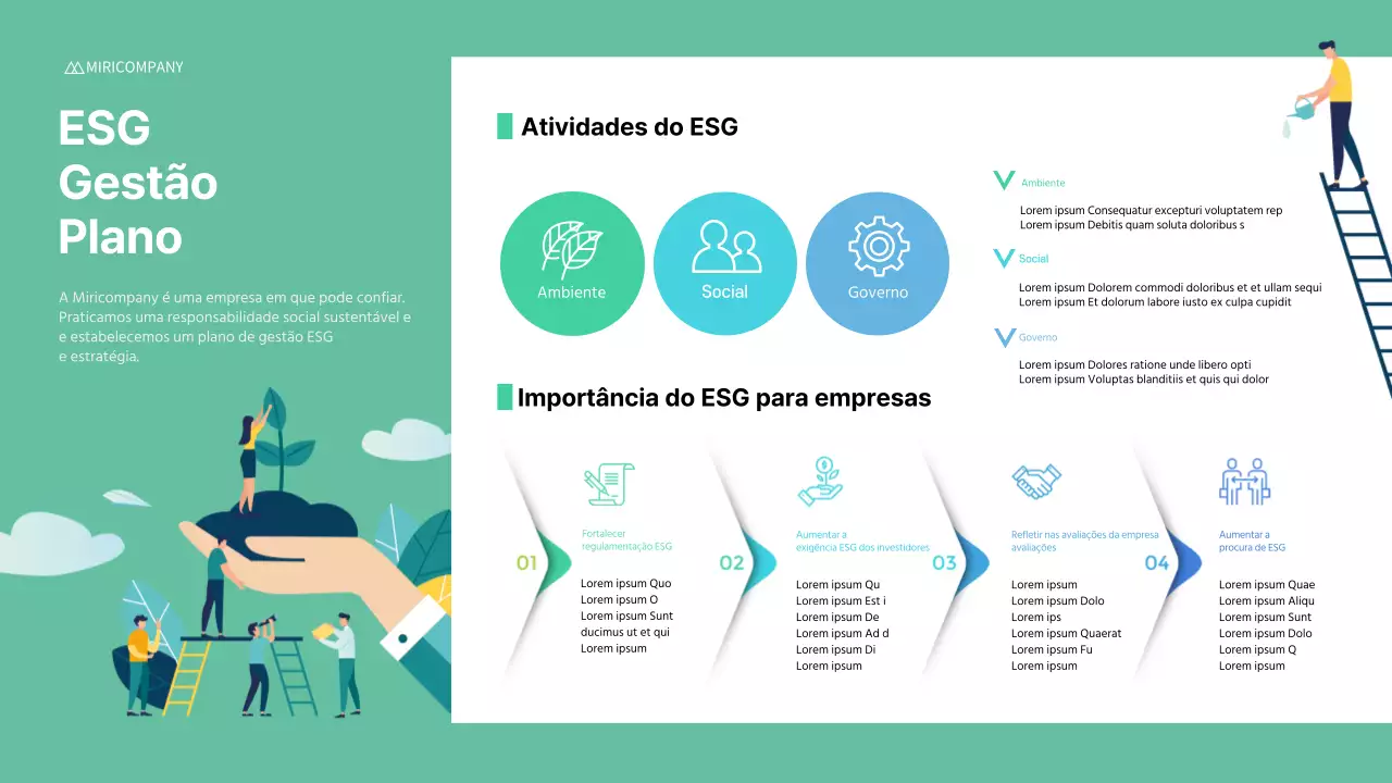 Tema do Plano de Gestão ESG na Casa da Moeda
