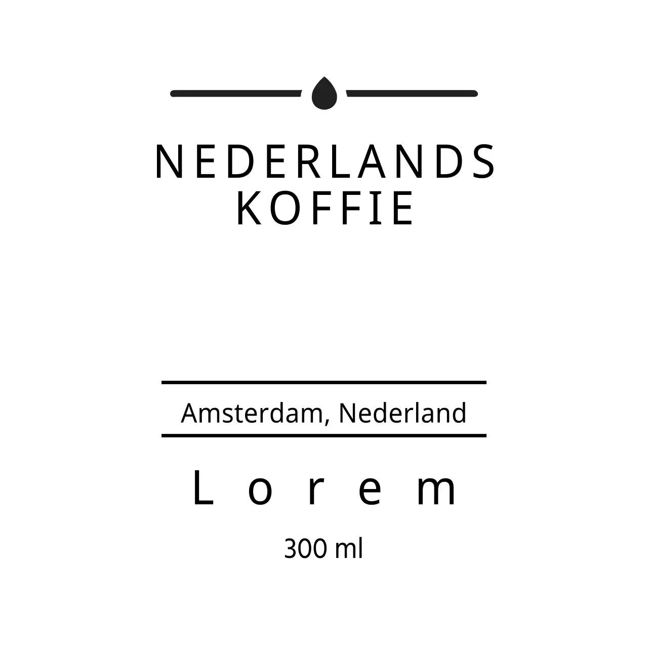 NEDERLANDSE KOFFIE