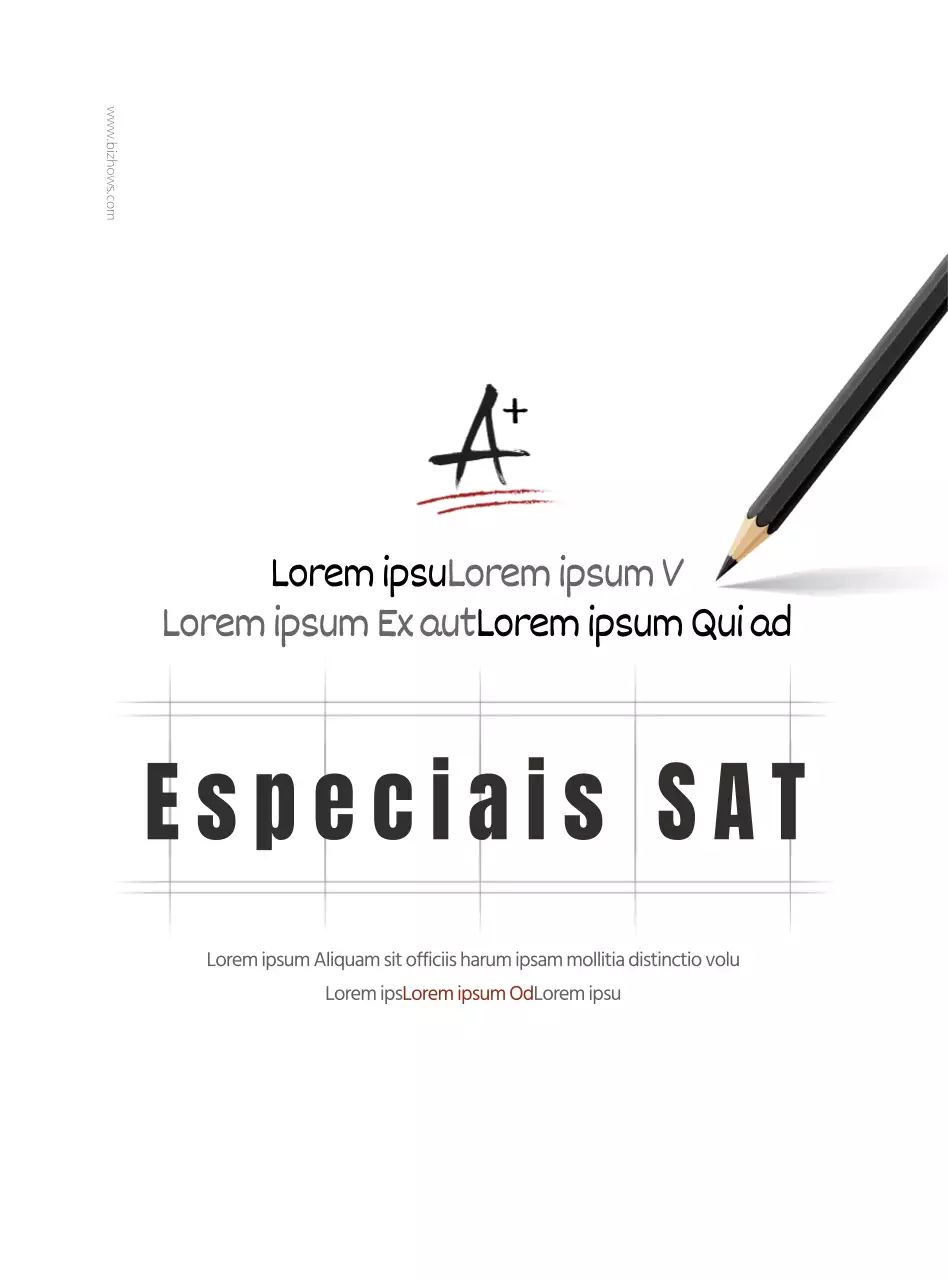 Castanho e branco, estilo simples para comunicar e promover informações sobre o SAT