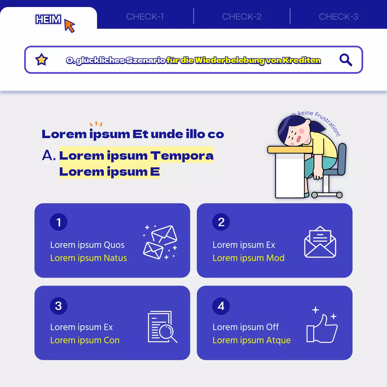 Umgangsformen und Beispiele für das Schreiben von E-Mails in Marineblau und Weiß