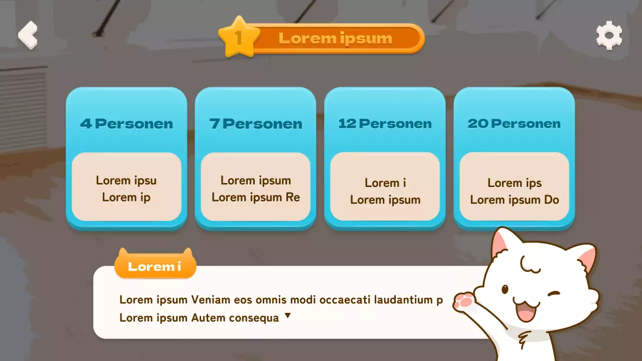 Wahlbasierte Idol-Management-Simulation mit einem mobilen Spielkonzept