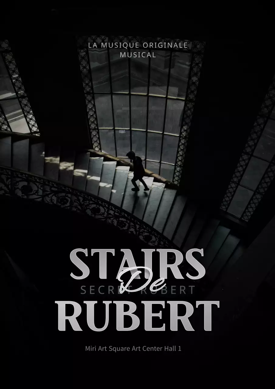 Surligner le texte dans des couleurs sombres Promouvoir les comédies musicales