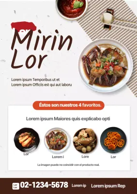 Anuncie con antelación los platos más populares de su restaurante