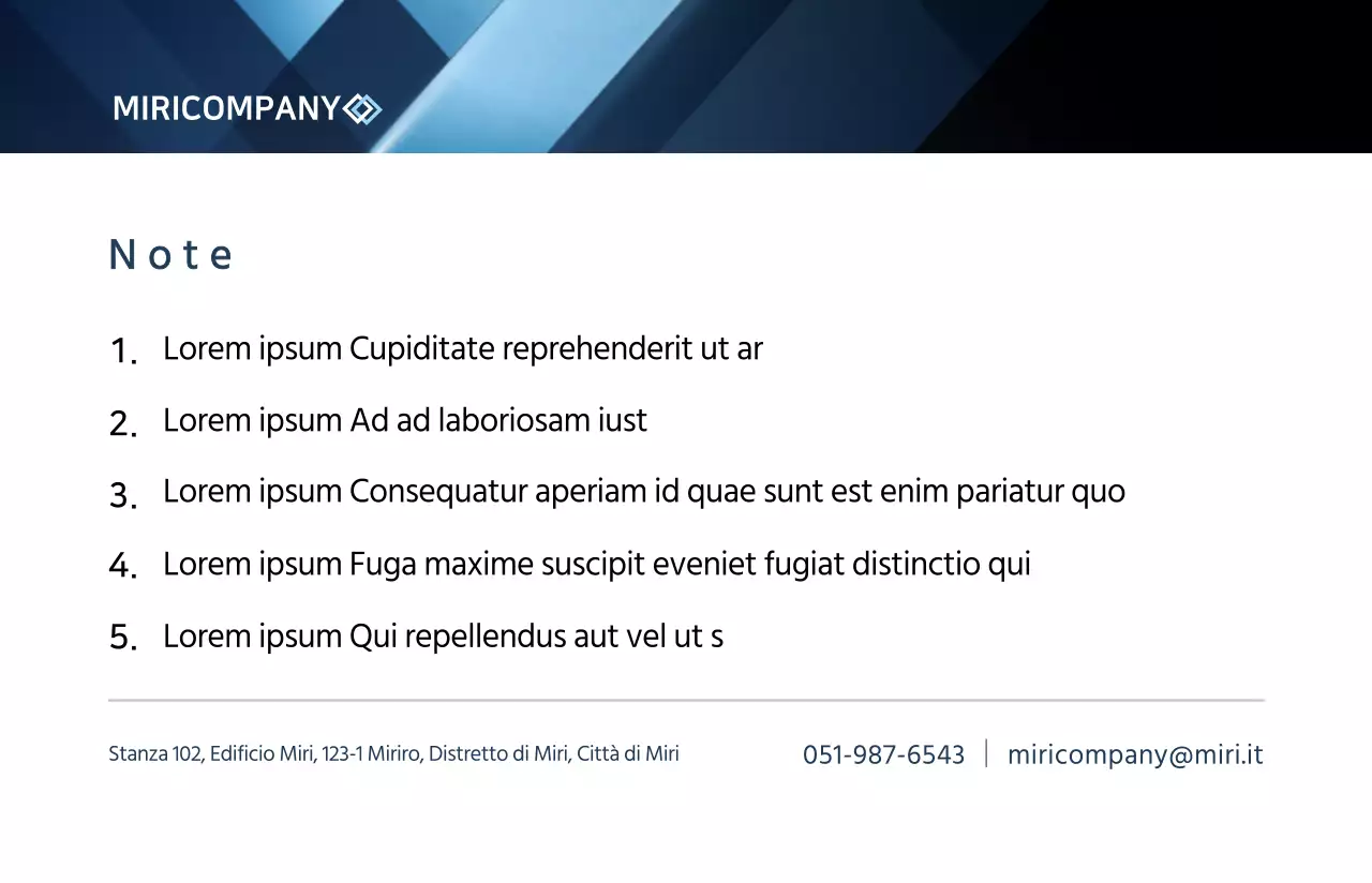 Certificato per aste in stile semplice e pulito con cornice in blu navy e nero