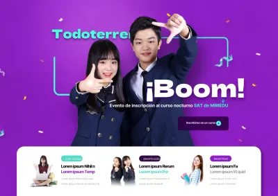 Evento de inscripción en el curso nocturno SAT