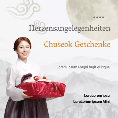 Herzliche Chuseok-Geschenke
