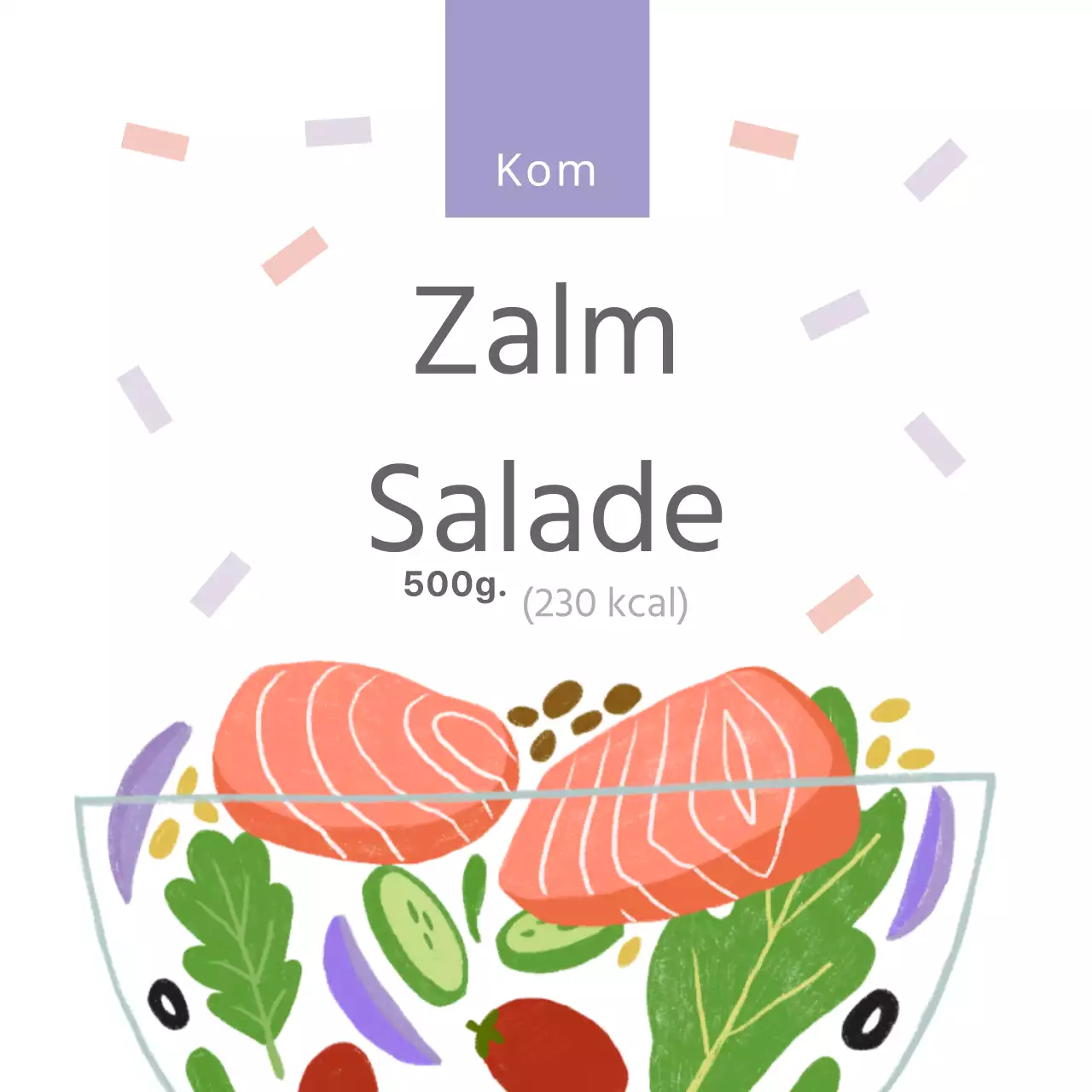 Zalm salade