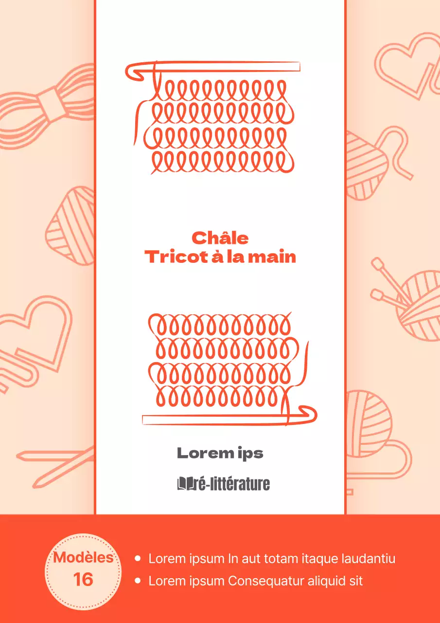 A propos du point de châle orange