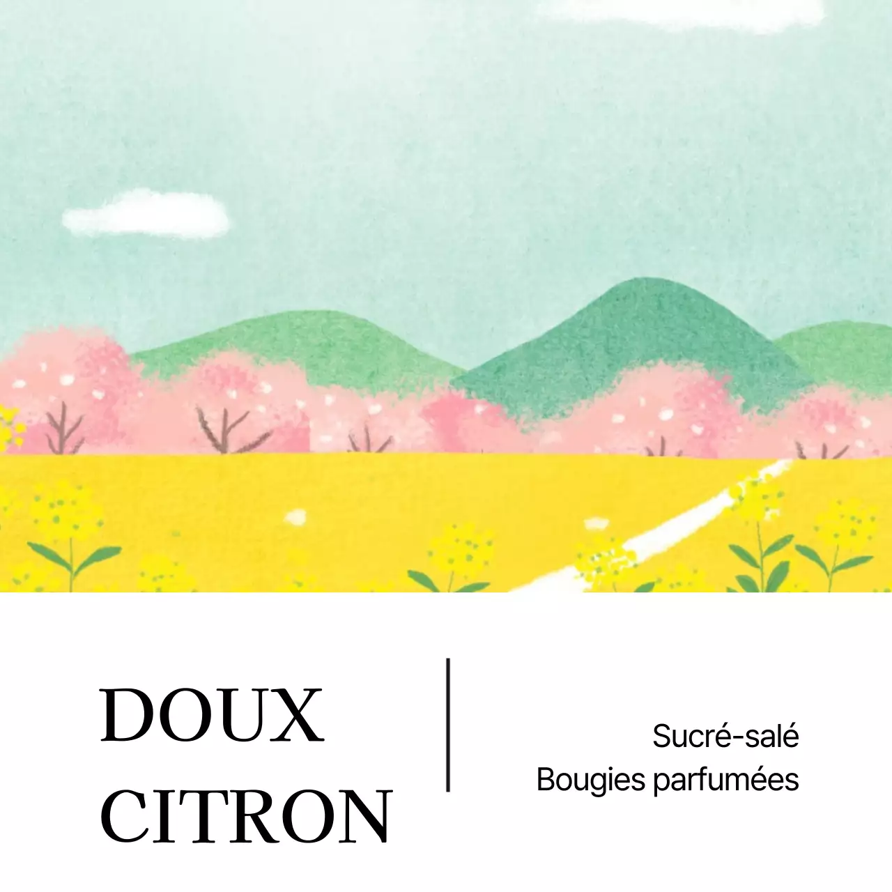 Bougies sucrées et salées