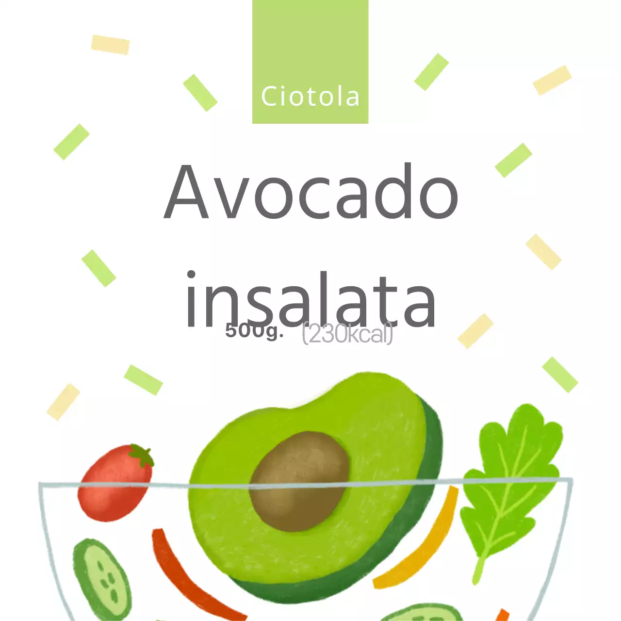 Insalata di avocado