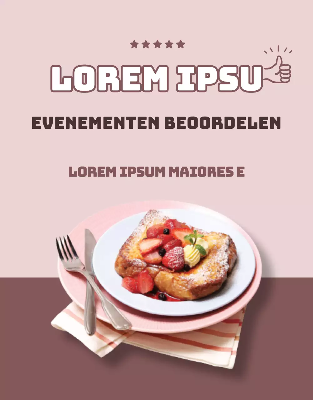 Roze en schoon concept reviewEvenementen