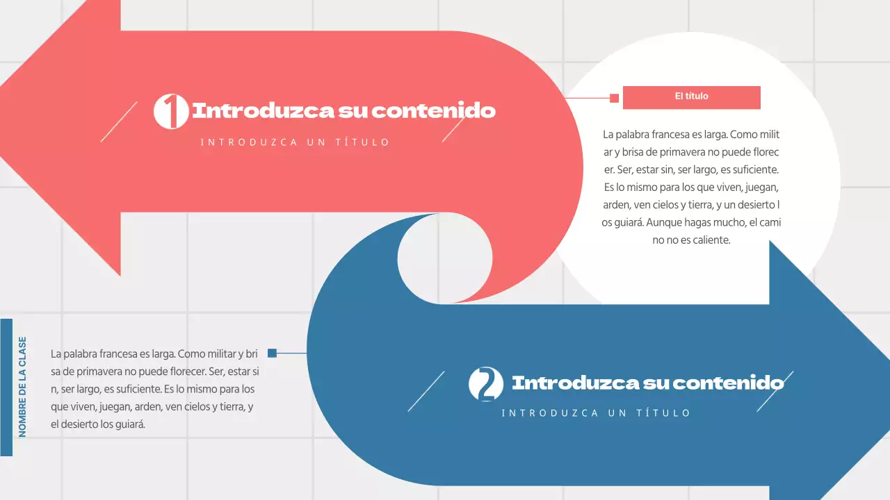 Análisis comparativo de los conceptos sensoriales rojo y azul