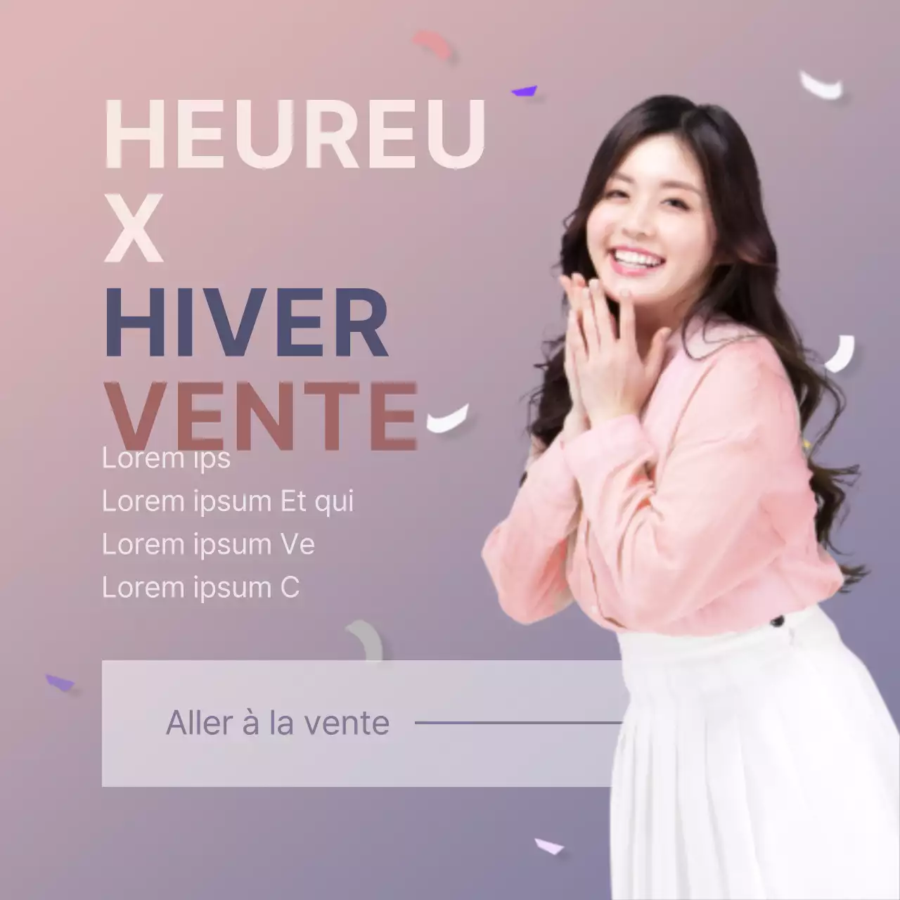 Vente spéciale d'hiver