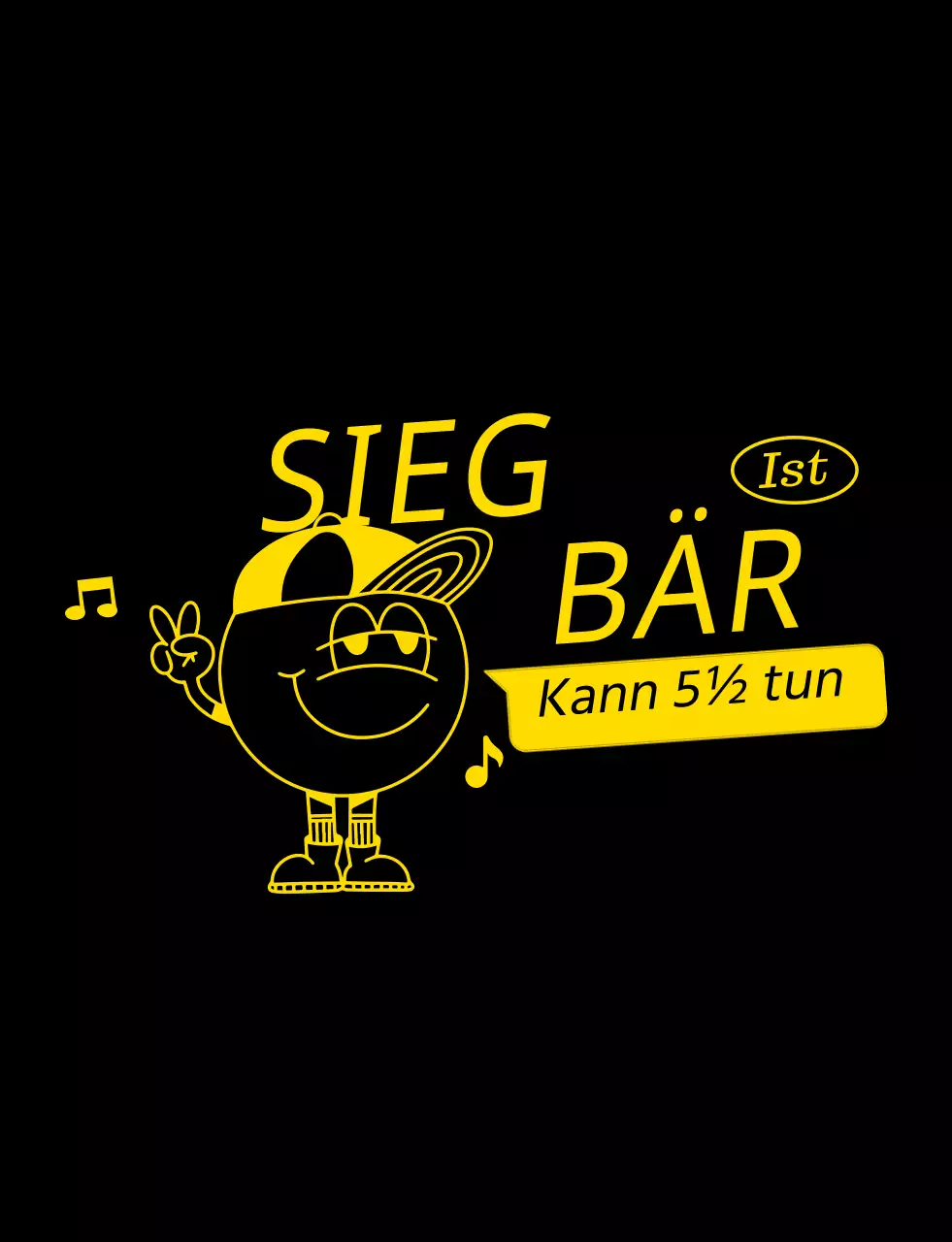 Hip Linie Illustration zurück Nummer Konzept Schule Gruppe T-Shirt in gelb