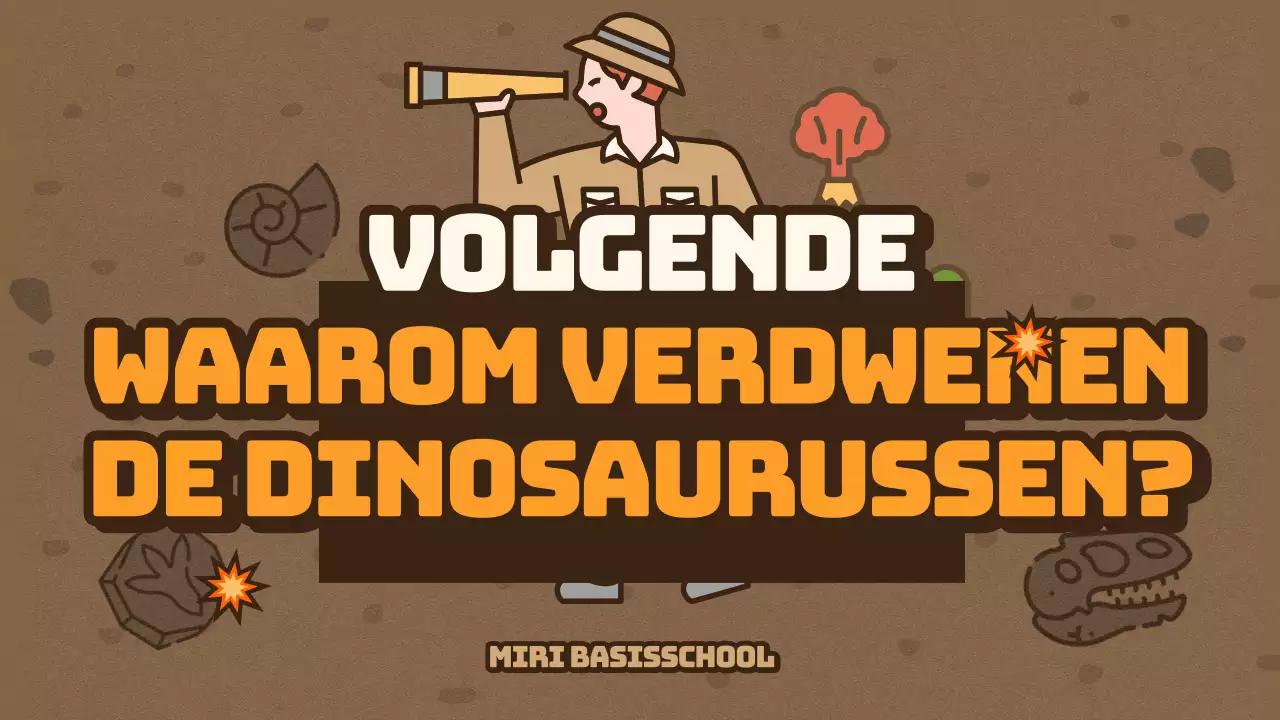 Bruin Onderzoeksteam Concept Leuke Dinosaurus Illustratie Wetenschap Tijd