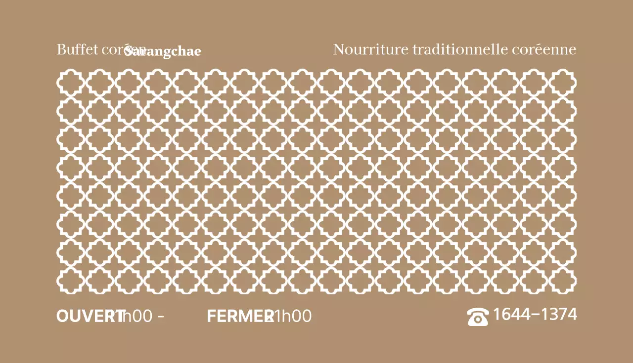 Buffet coréen