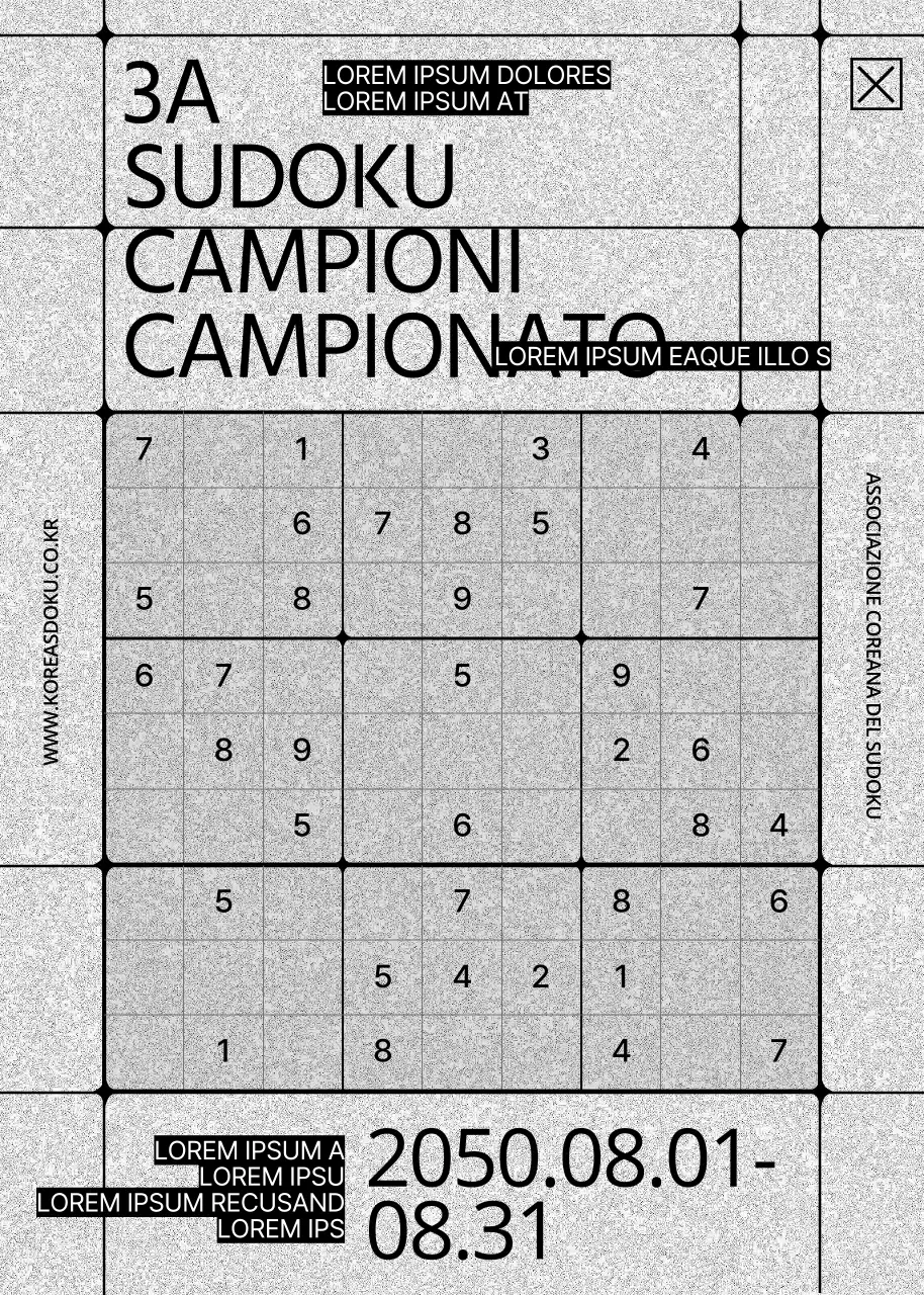 Guida alla Champions League di sudoku in rumore grigio