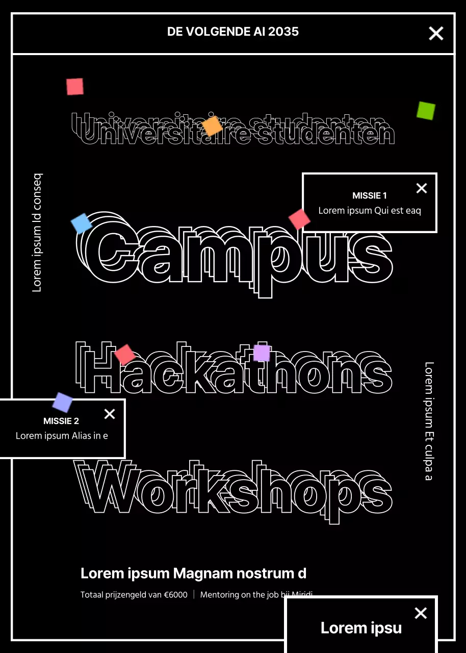 Ondersteuning van IT-ontwikkelaarworkshops voor studenten in zwarte typografie