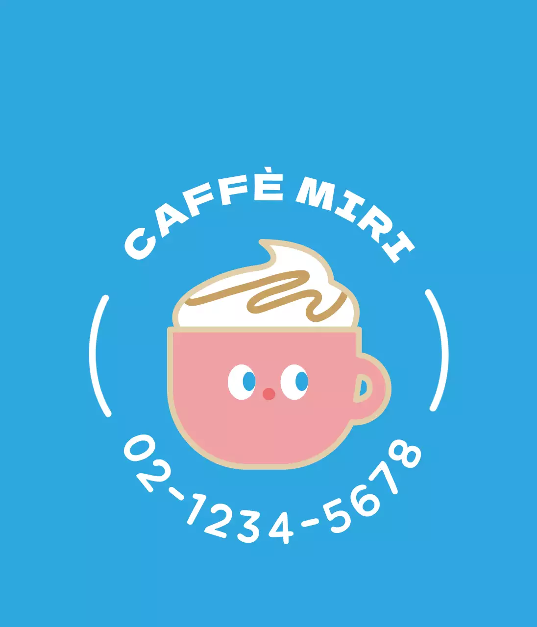 Simpatico personaggio del caffè portachiavi in acrilico per il caffè