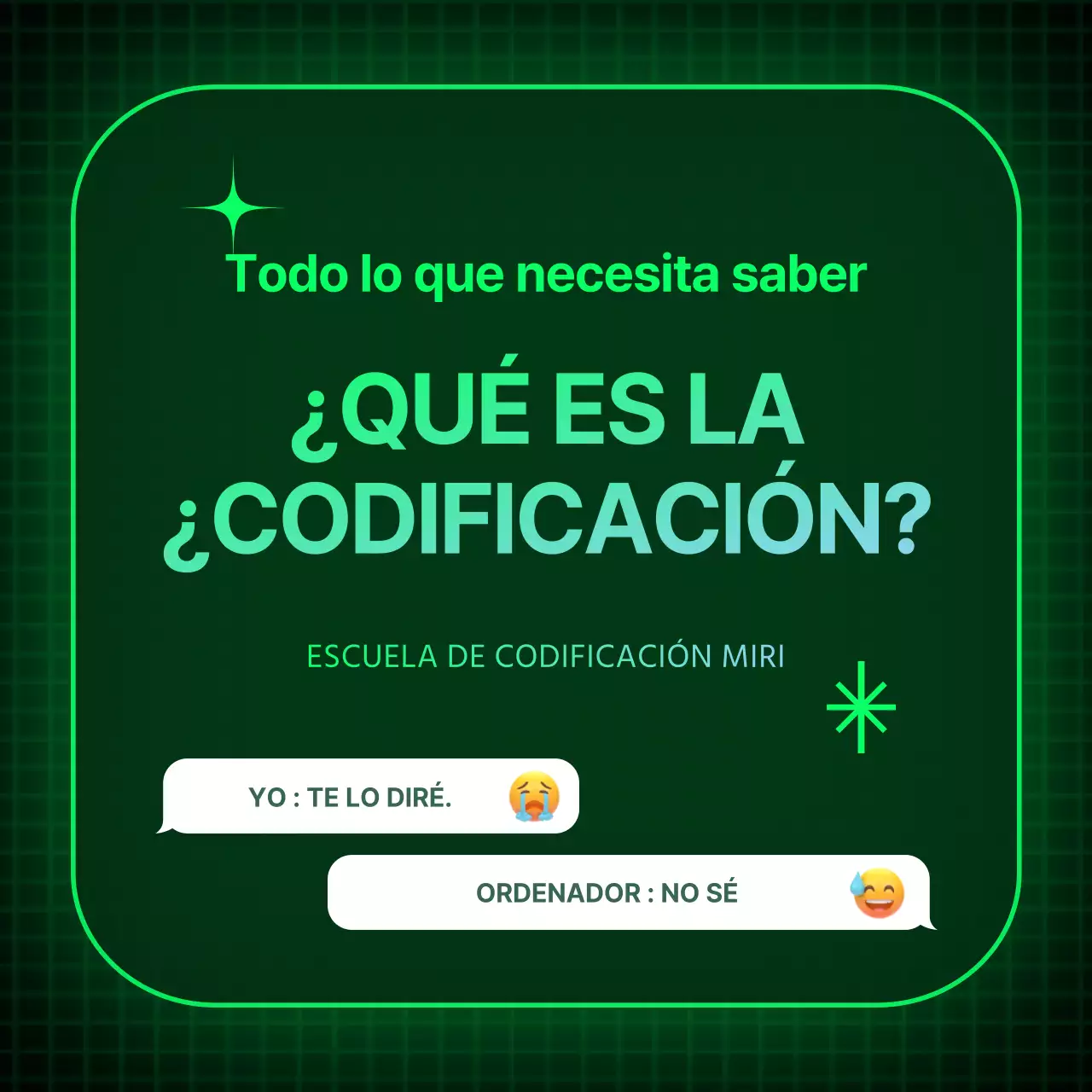 Diseño de tarjeta de noticias del Día del Programador con un concepto de letrero de neón negro