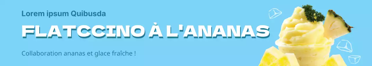 Nouveau menu d'été