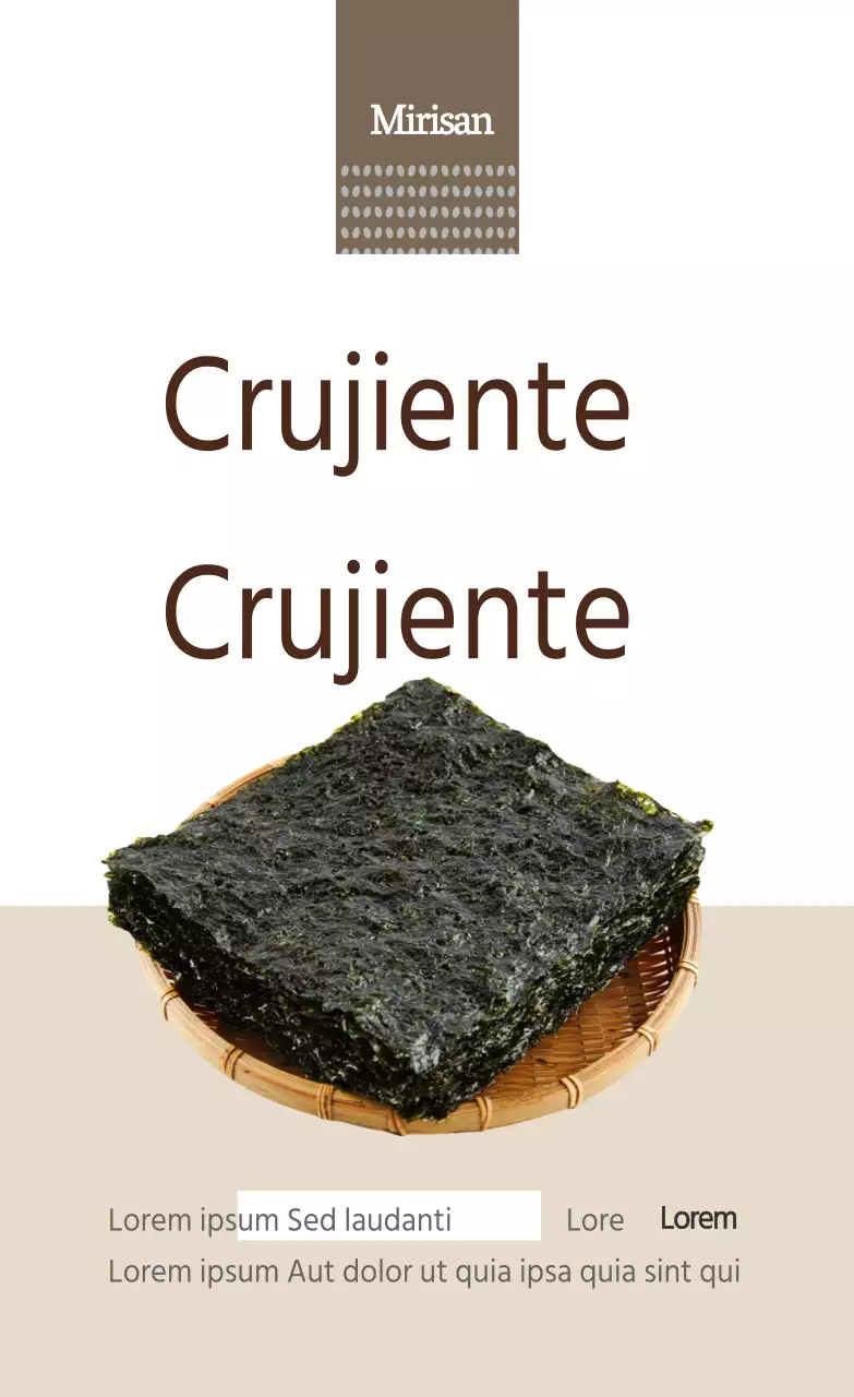 Marisco crujiente