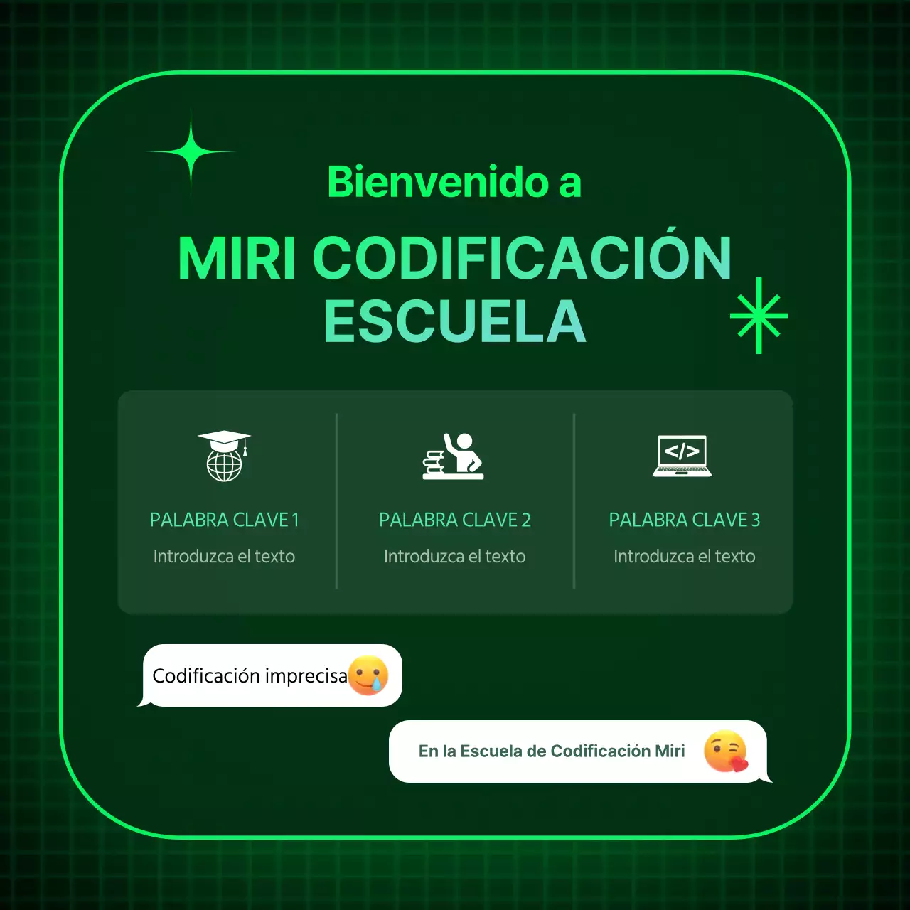 Diseño de tarjeta de noticias del Día del Programador con un concepto de letrero de neón negro