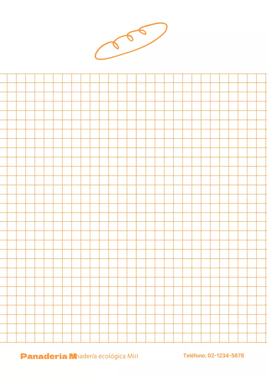 Diseño sencillo de bloc de notas con ilustraciones de pastelería