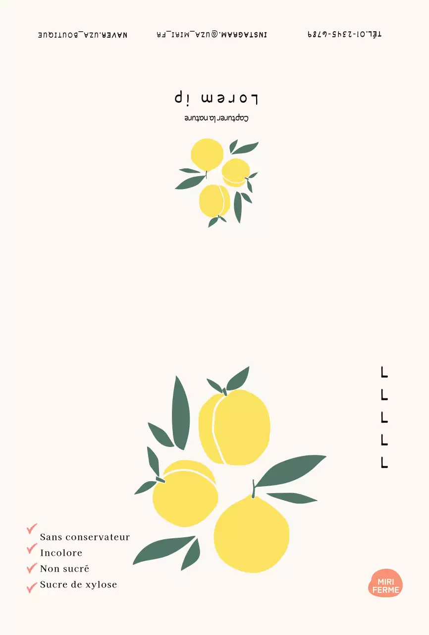 Promouvoir un produit à base de citronnelle jaune