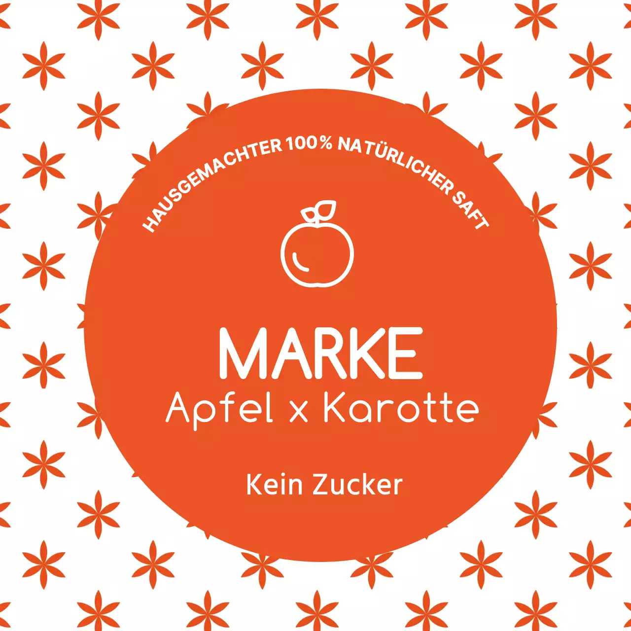 Etiketten für Obst- und Gemüsesäfte