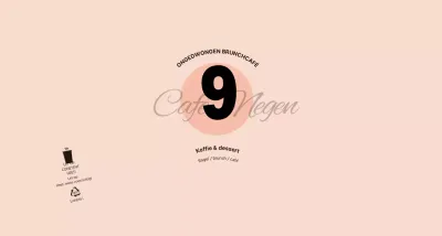 Voor een eenvoudig en uniek conceptcafé in roze en zwart