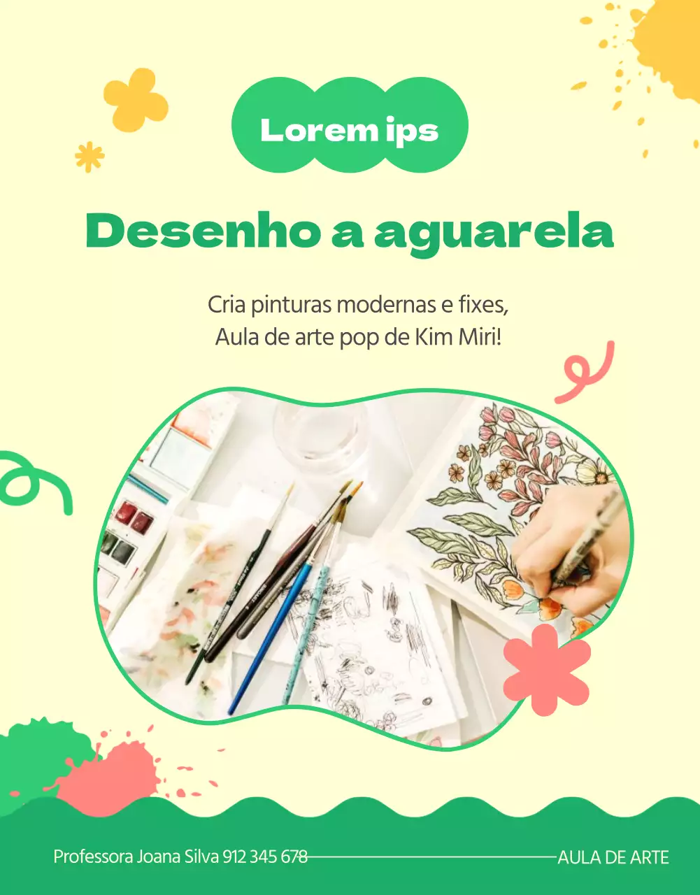 Lição de pormenor da Harmonia Verde e Amarela