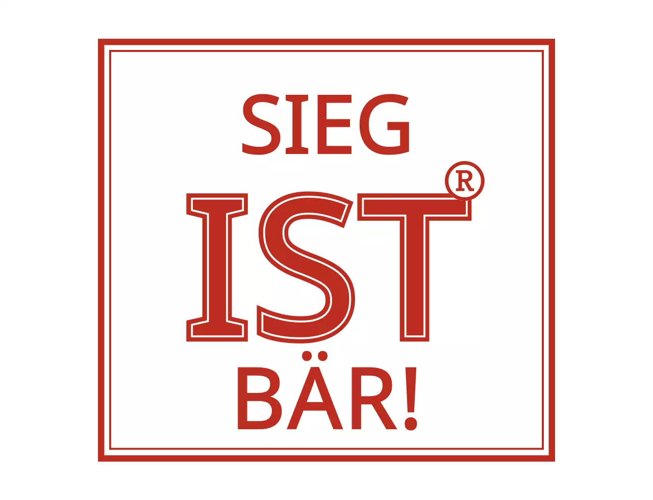 Einfach und hip Konzept Gruppe T-Shirt in rot und weiß