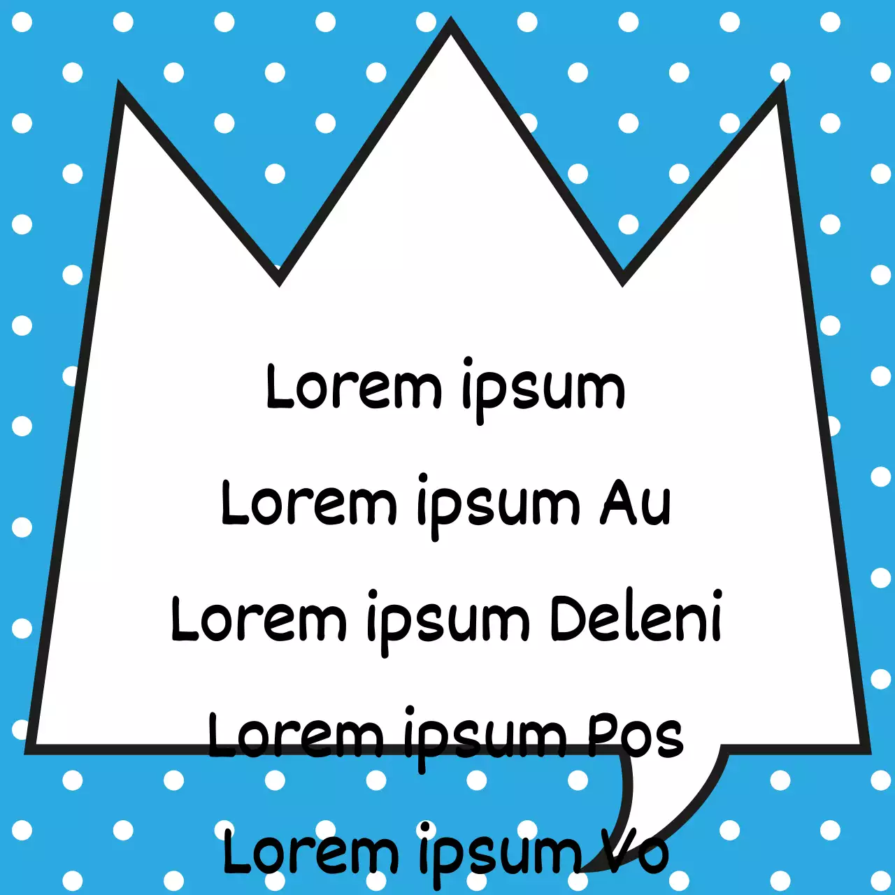 Bedankbericht voor levering