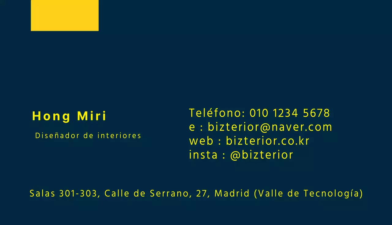 Amarillo azul logotipo negocio limpio