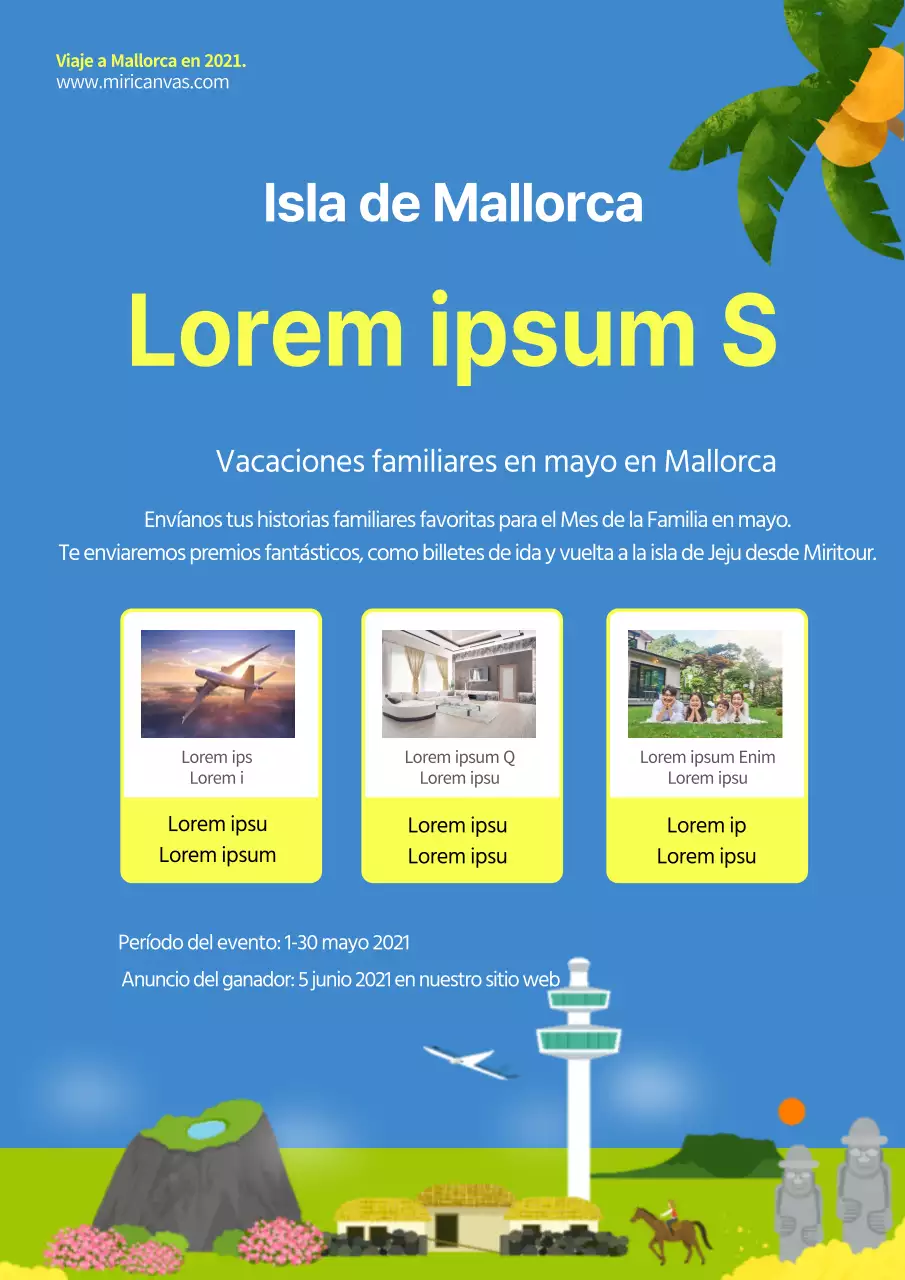 Página de viajes familiares a Okinawa de Blue-green