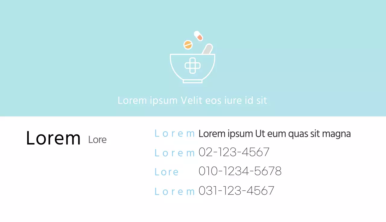 Tarjetas de visita de farmacia