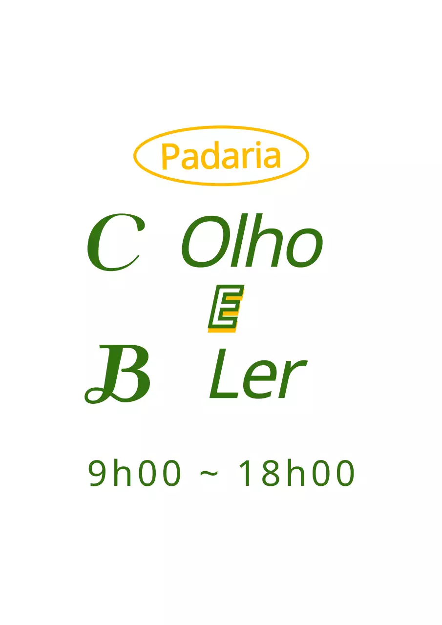 Conceito de café emocional em verde e amarelo